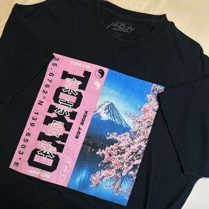 Black Tokyo Graphic Tee